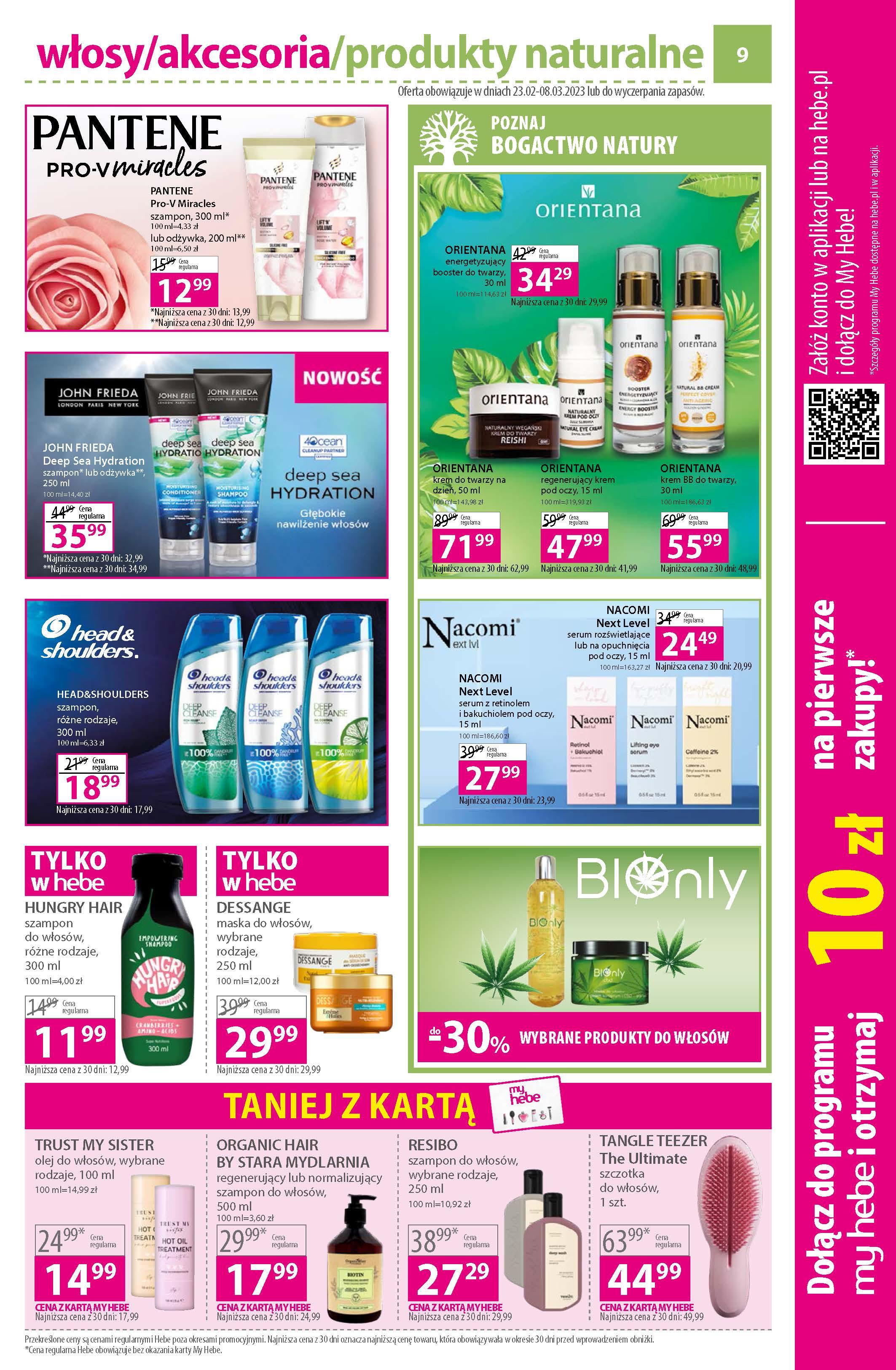 Gazetka promocyjna Hebe str. 9