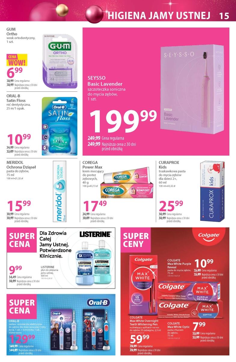 Gazetka promocyjna Hebe str. 15