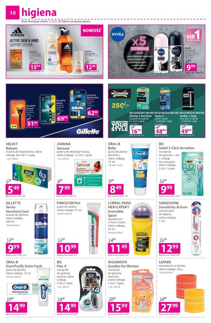 Gazetka promocyjna Hebe str. 10