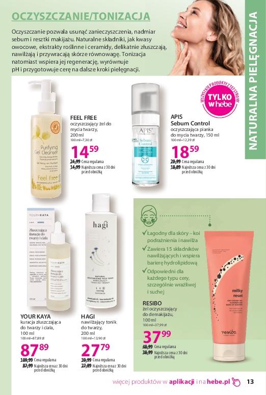 Gazetka promocyjna Hebe str. 13