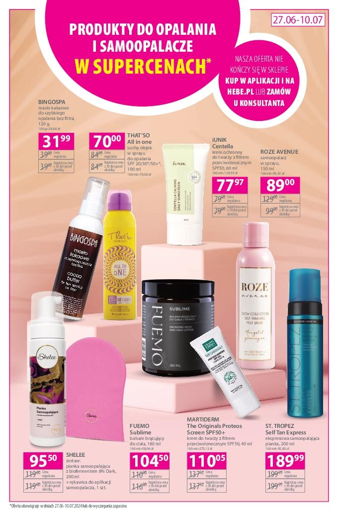 Gazetka promocyjna Hebe str. 16