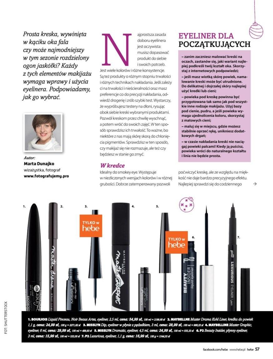 Gazetka promocyjna Hebe str. 57