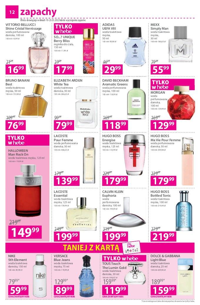 Gazetka promocyjna Hebe str. 12