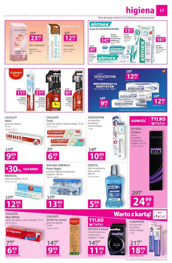 Gazetka promocyjna Hebe str. 17