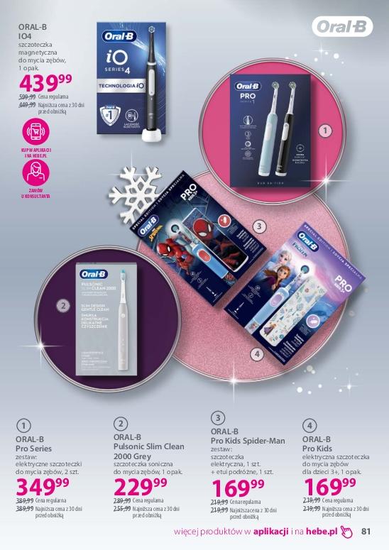 Gazetka promocyjna Hebe str. 81