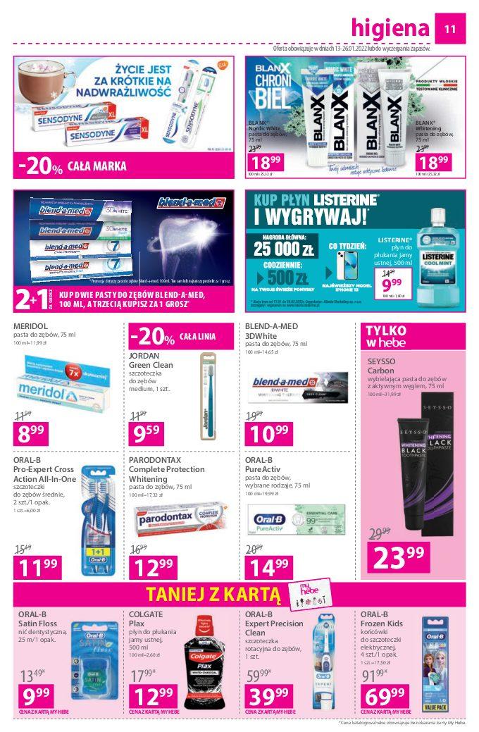 Gazetka promocyjna Hebe str. 11