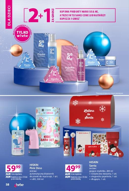 Gazetka promocyjna Hebe str. 58