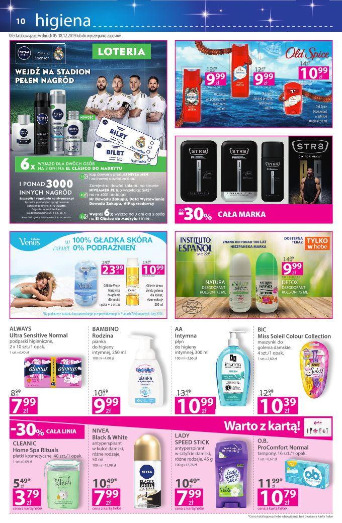 Gazetka promocyjna Hebe str. 10