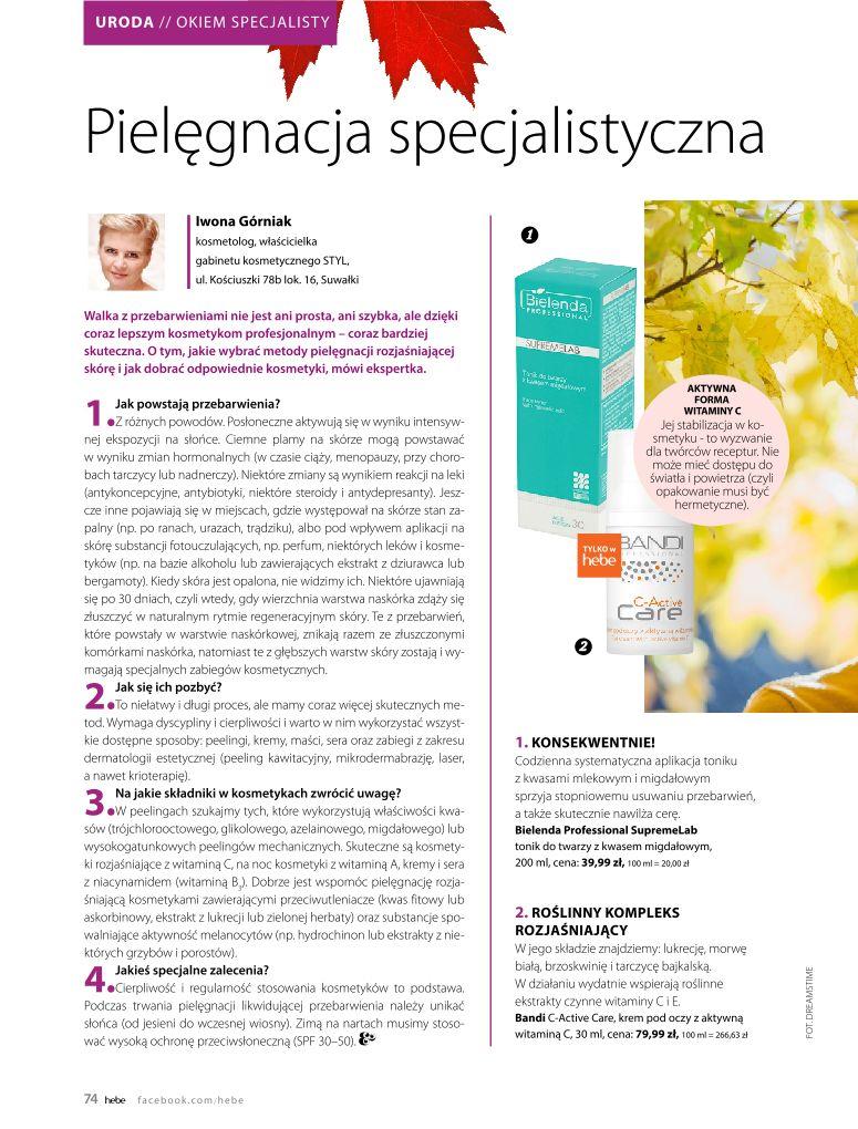 Gazetka promocyjna Hebe str. 74