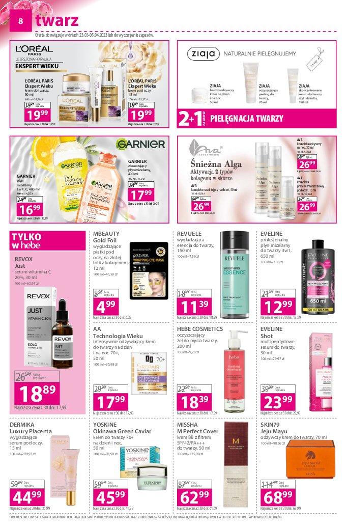 Gazetka promocyjna Hebe str. 8