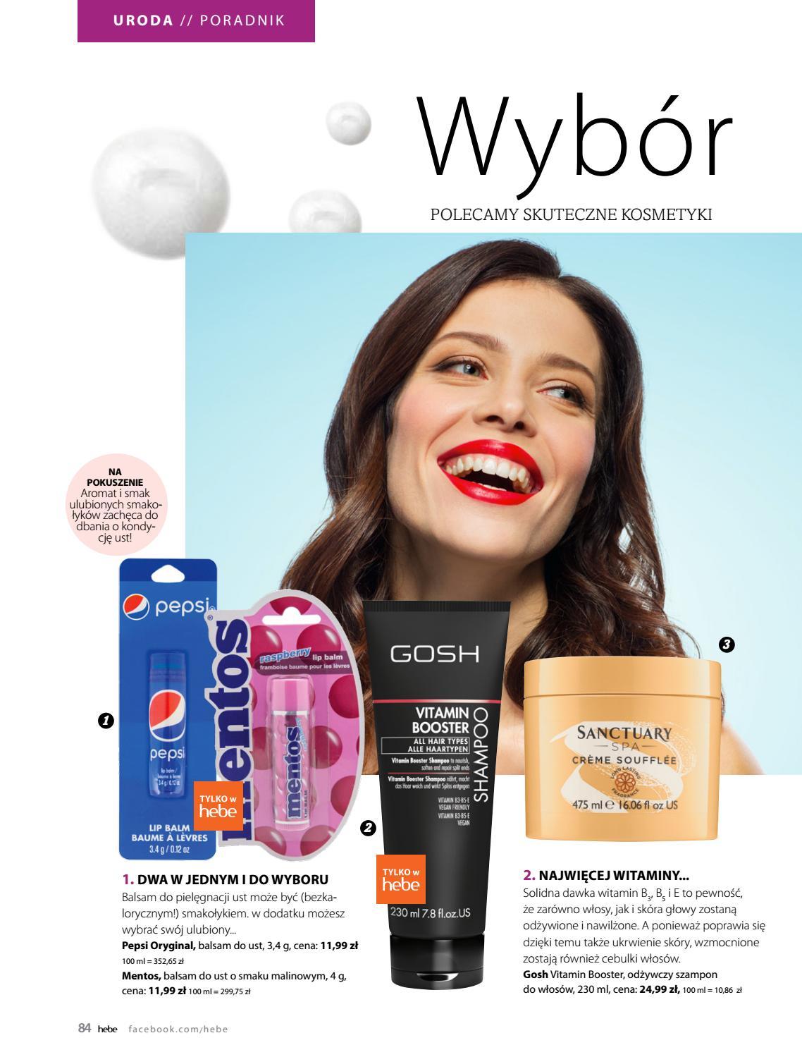 Gazetka promocyjna Hebe str. 84