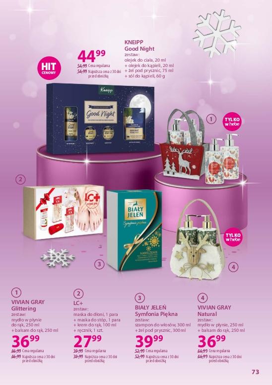 Gazetka promocyjna Hebe str. 73
