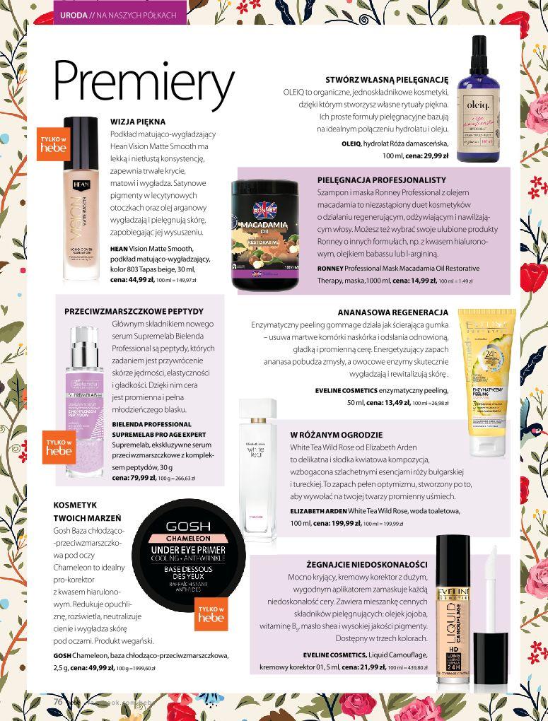 Gazetka promocyjna Hebe str. 76