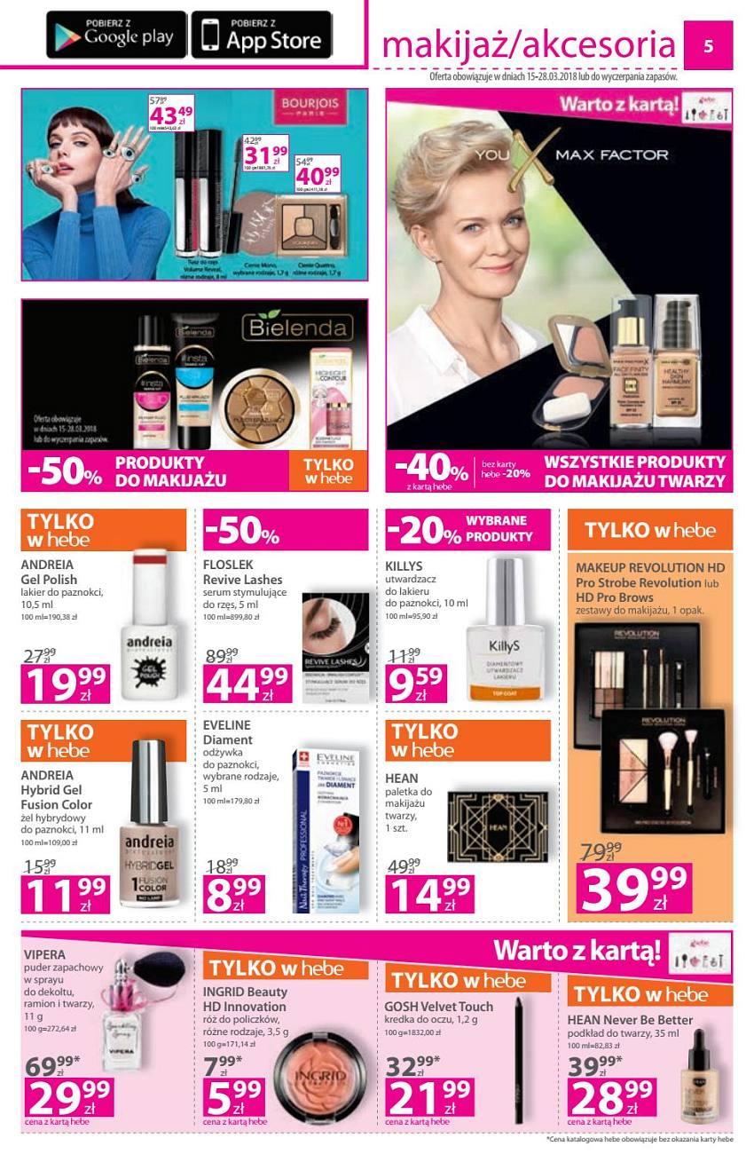 Gazetka promocyjna Hebe str. 5