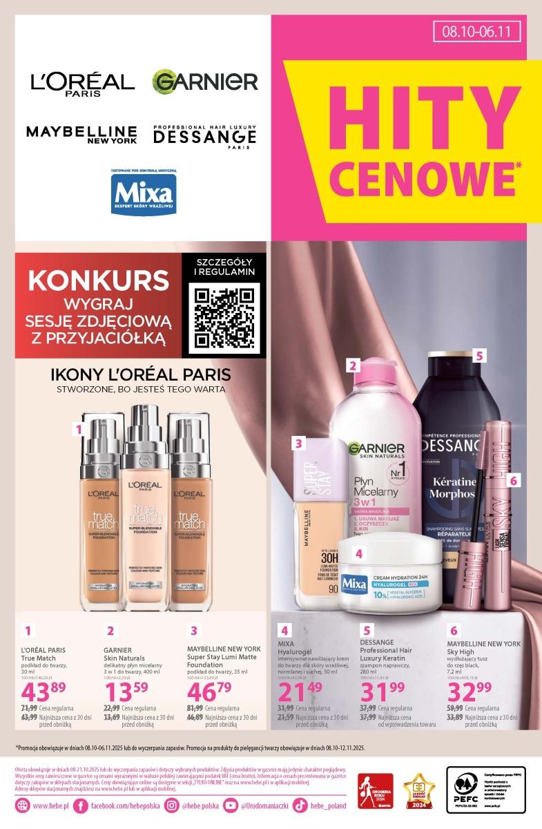 Gazetka promocyjna Hebe str. 22
