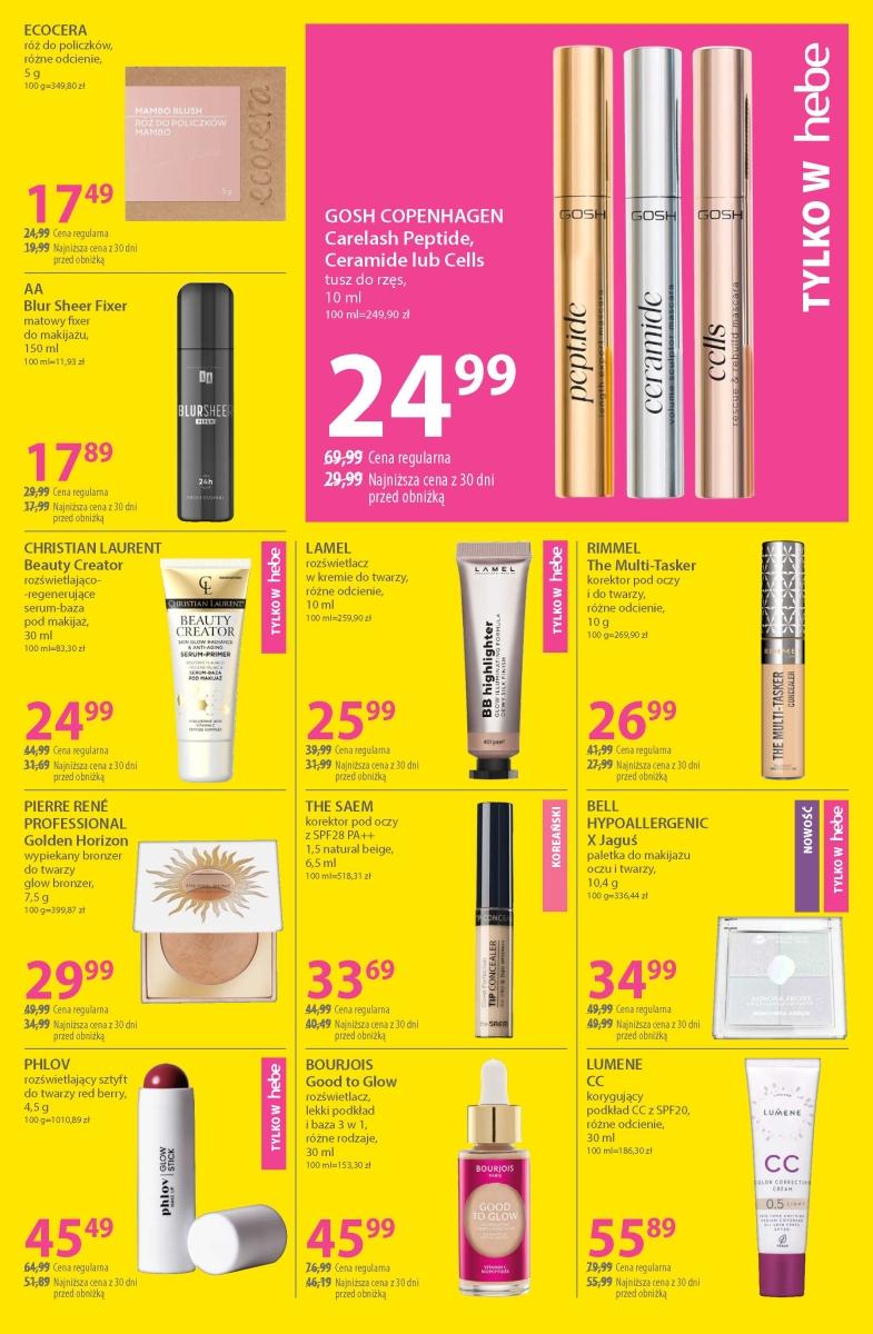 Gazetka promocyjna Hebe str. 3
