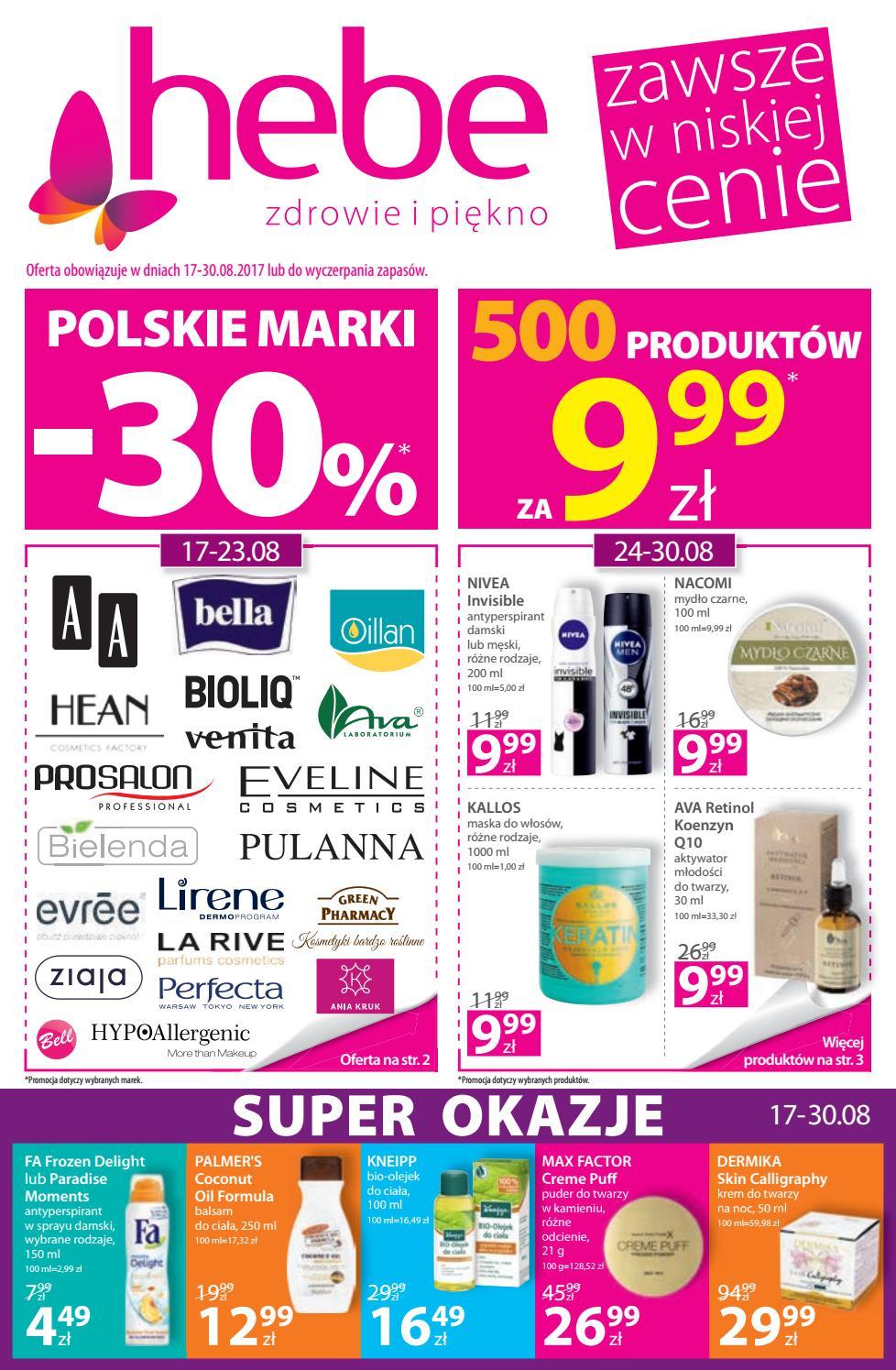 Gazetka promocyjna Hebe str. 1