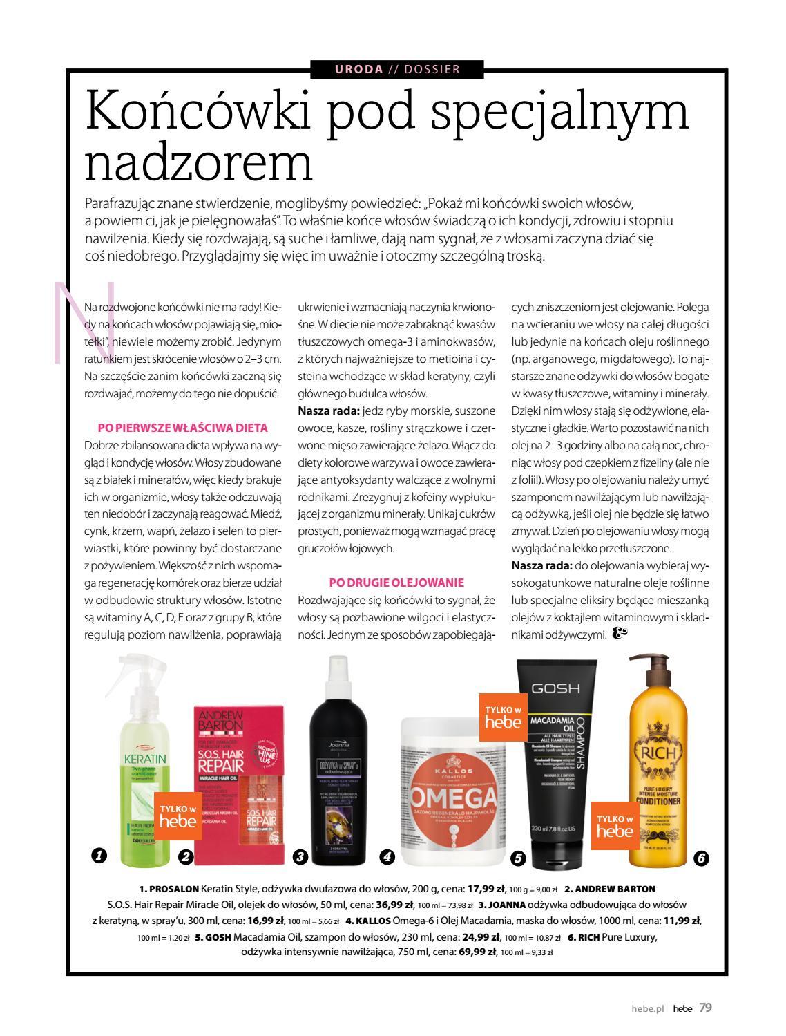 Gazetka promocyjna Hebe str. 79