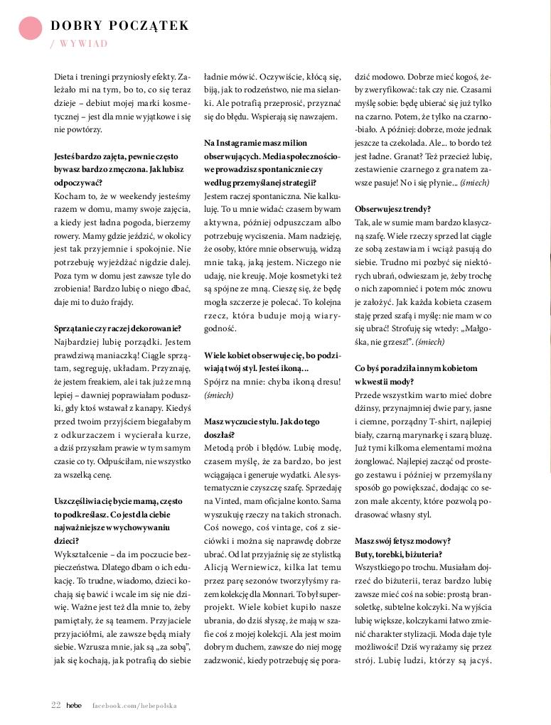 Gazetka promocyjna Hebe str. 22