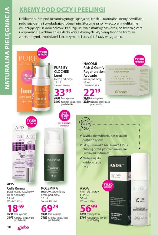 Gazetka promocyjna Hebe str. 18