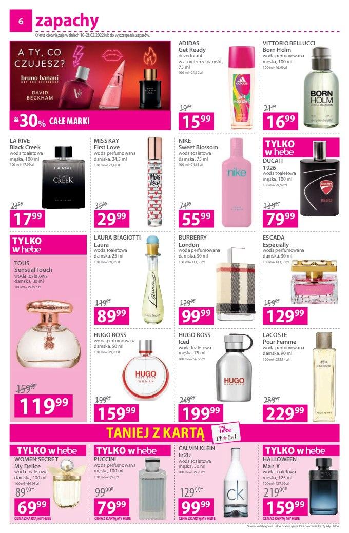 Gazetka promocyjna Hebe str. 6