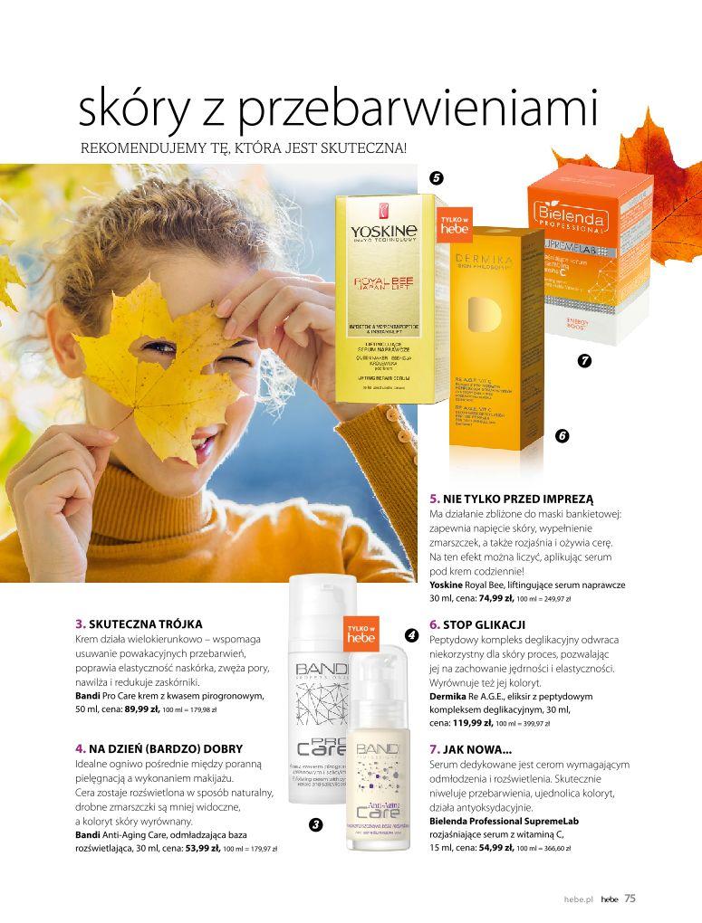 Gazetka promocyjna Hebe str. 75
