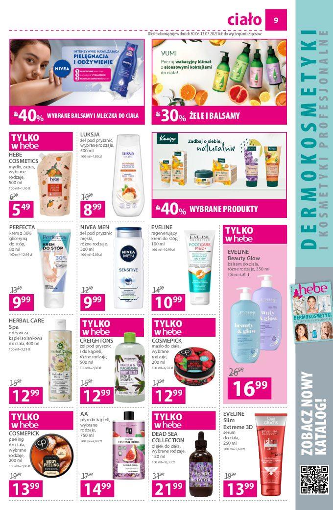 Gazetka promocyjna Hebe str. 9