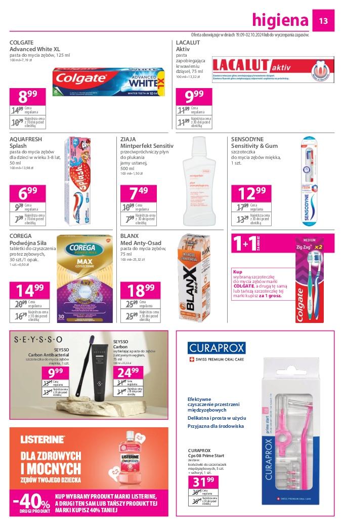 Gazetka promocyjna Hebe str. 13