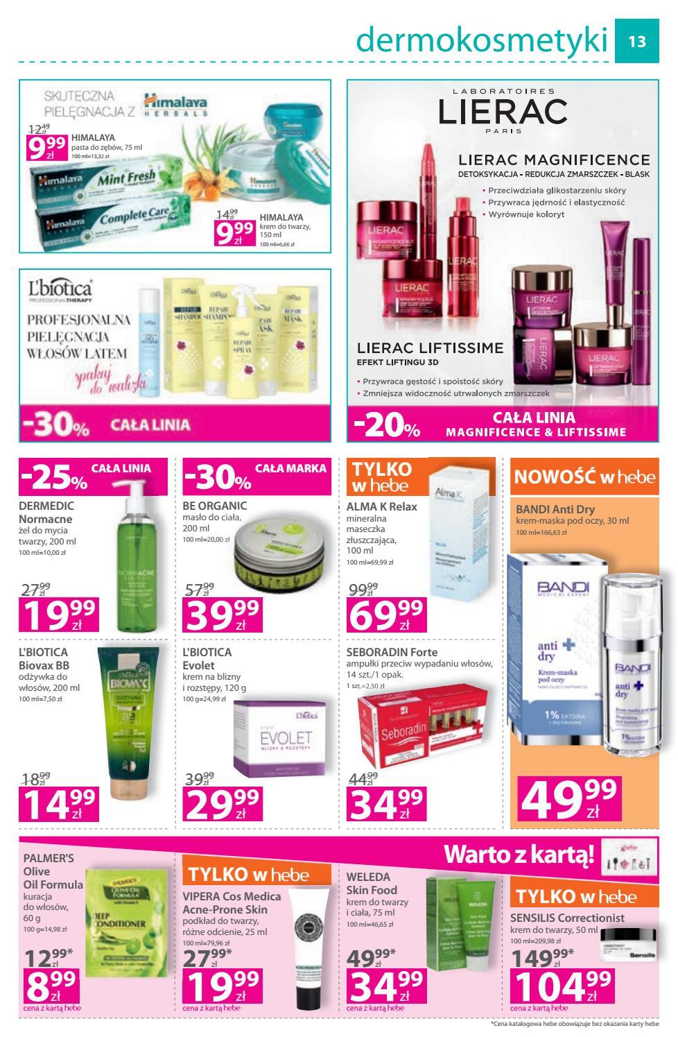 Gazetka promocyjna Hebe str. 13
