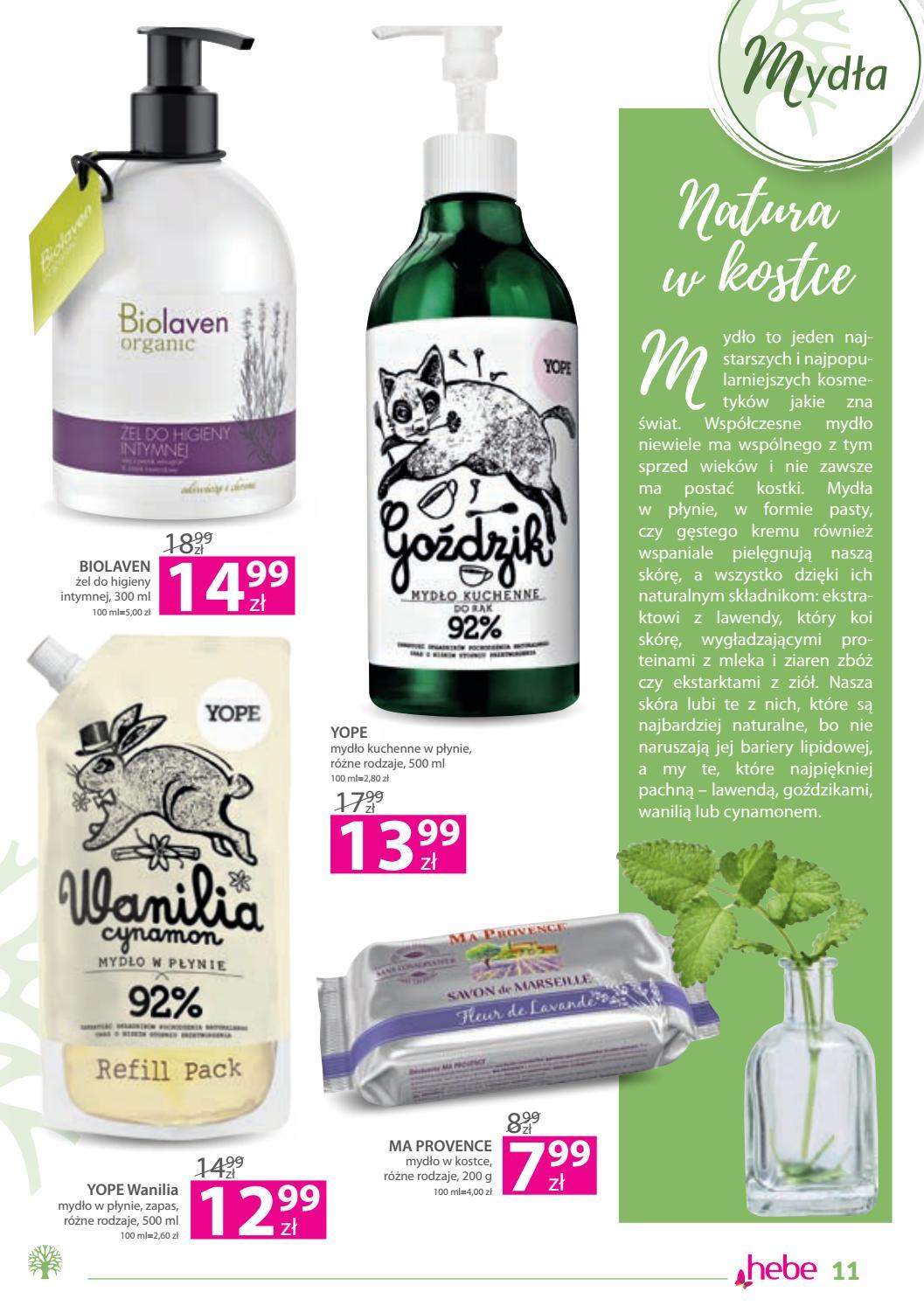 Gazetka promocyjna Hebe str. 11