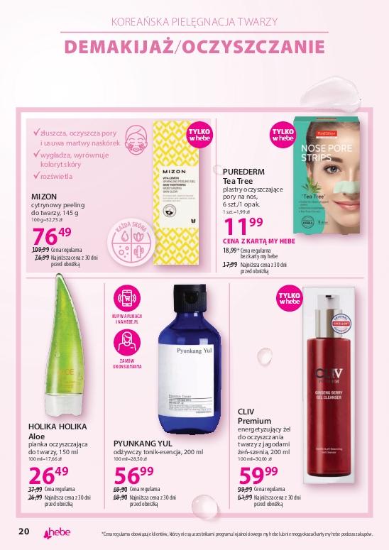 Gazetka promocyjna Hebe str. 20