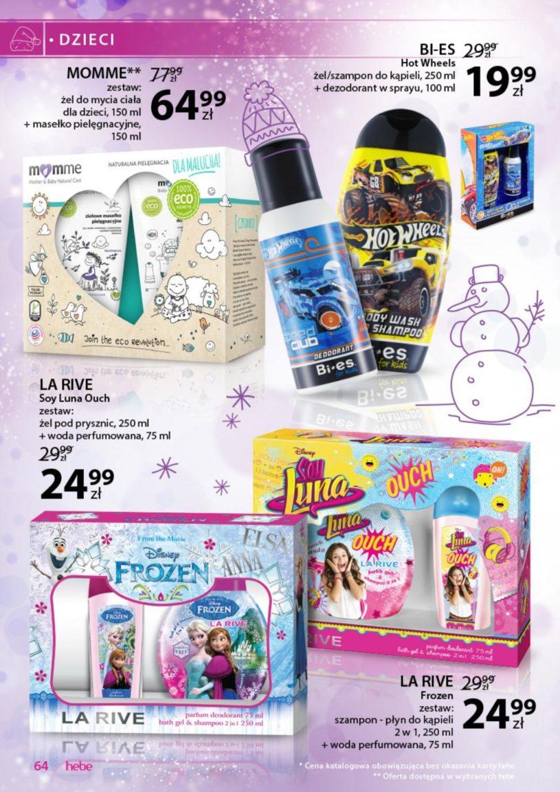 Gazetka promocyjna Hebe str. 64
