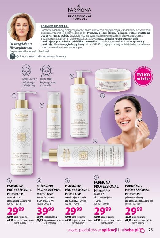 Gazetka promocyjna Hebe str. 25