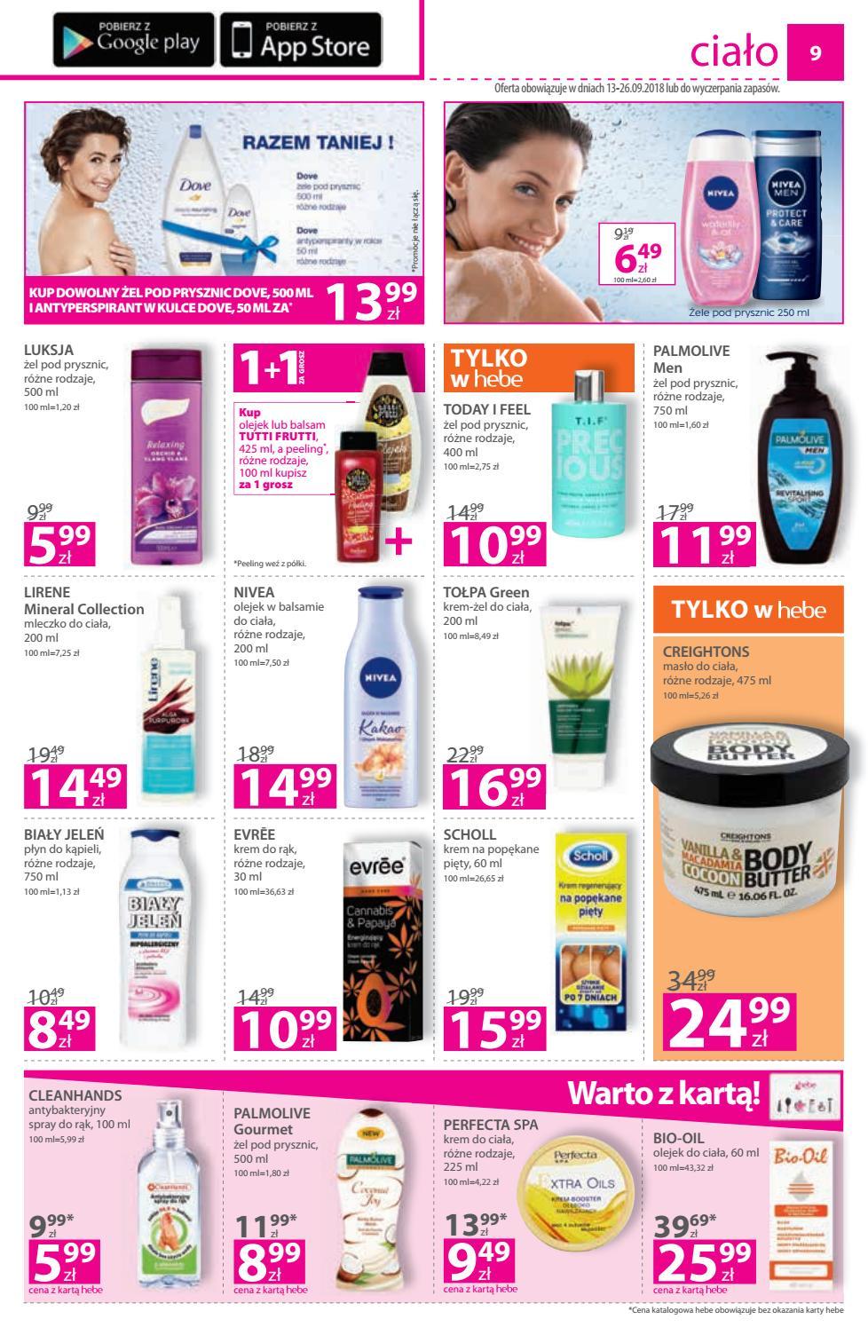 Gazetka promocyjna Hebe str. 9