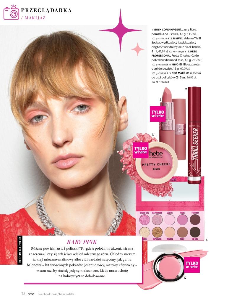 Gazetka promocyjna Hebe str. 78