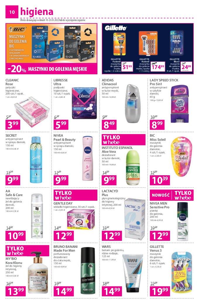 Gazetka promocyjna Hebe str. 10