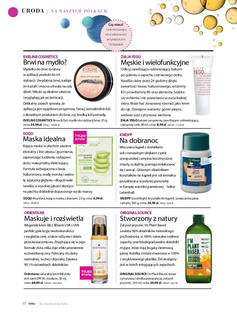 Gazetka promocyjna Hebe str. 48