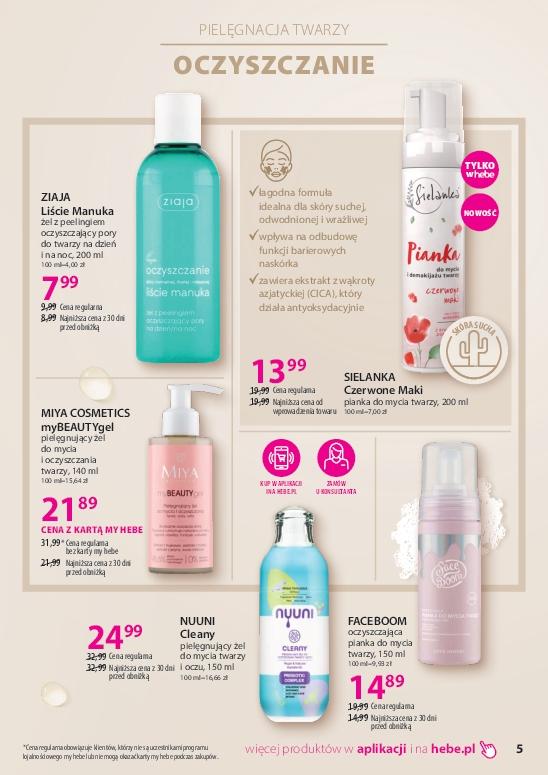 Gazetka promocyjna Hebe str. 5