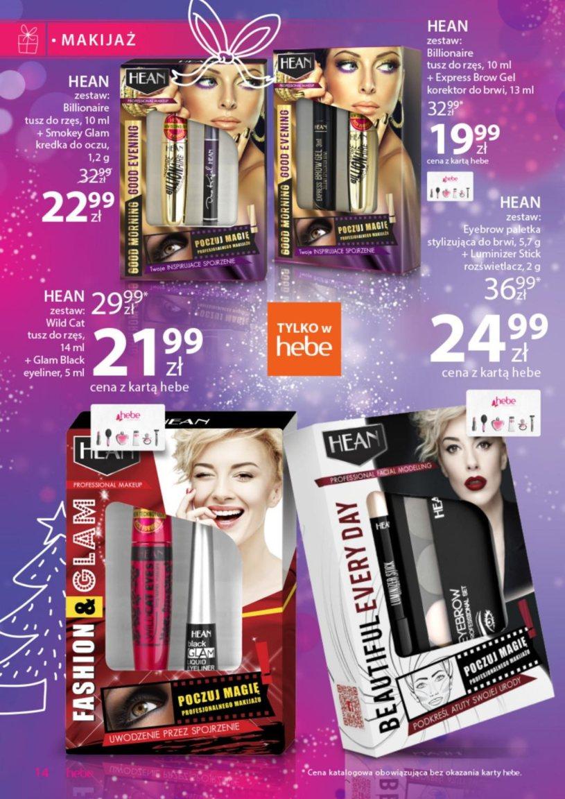 Gazetka promocyjna Hebe str. 14