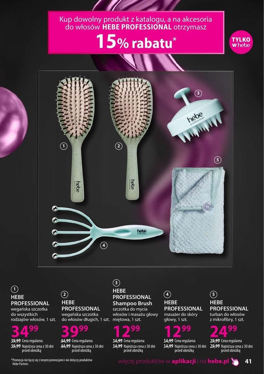 Gazetka promocyjna Hebe str. 41