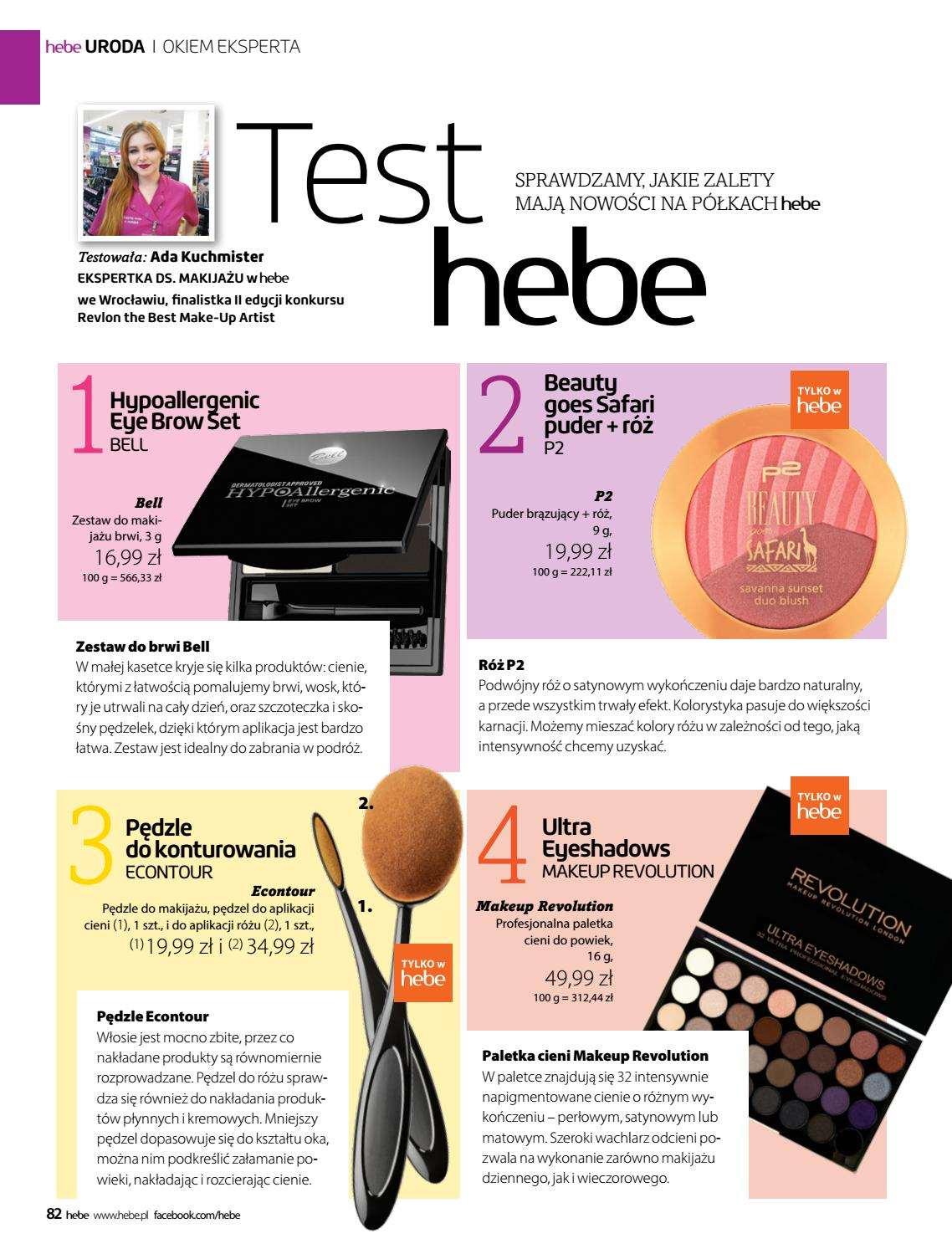 Gazetka promocyjna Hebe str. 82