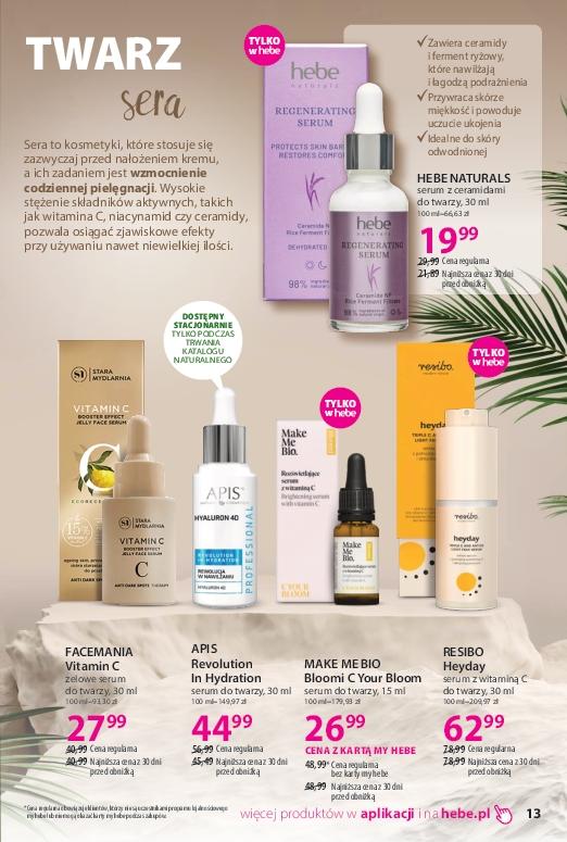 Gazetka promocyjna Hebe str. 13