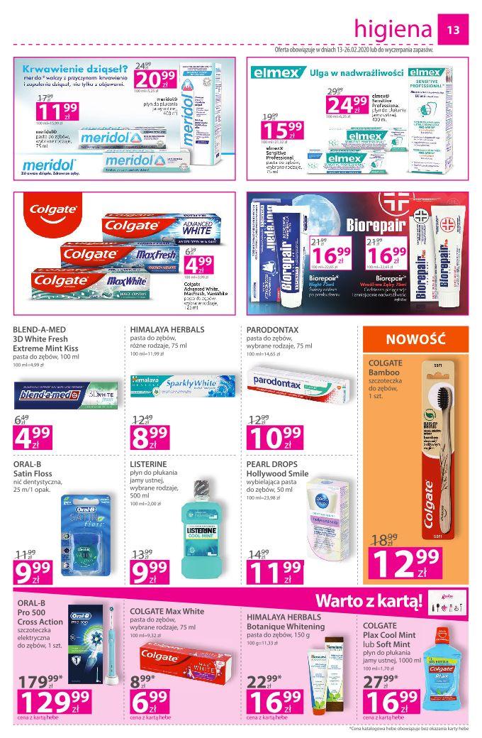 Gazetka promocyjna Hebe str. 13