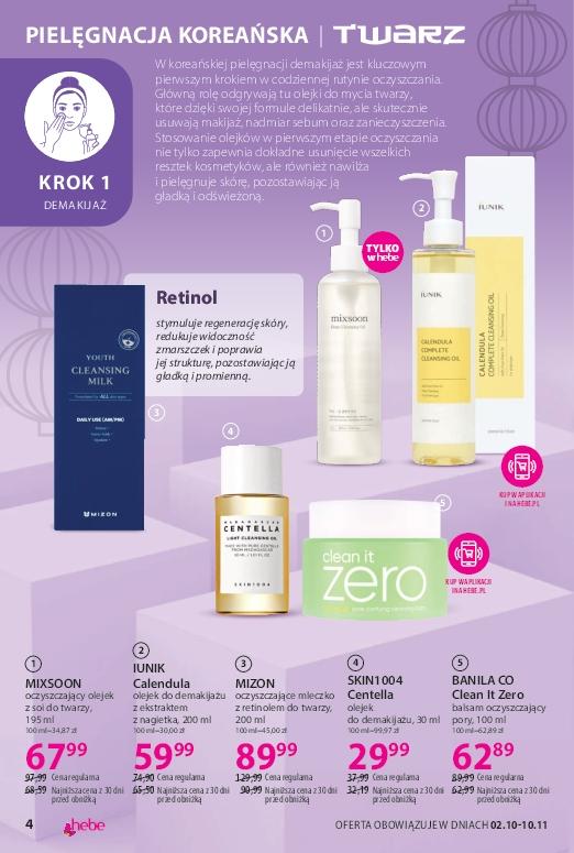 Gazetka promocyjna Hebe str. 4