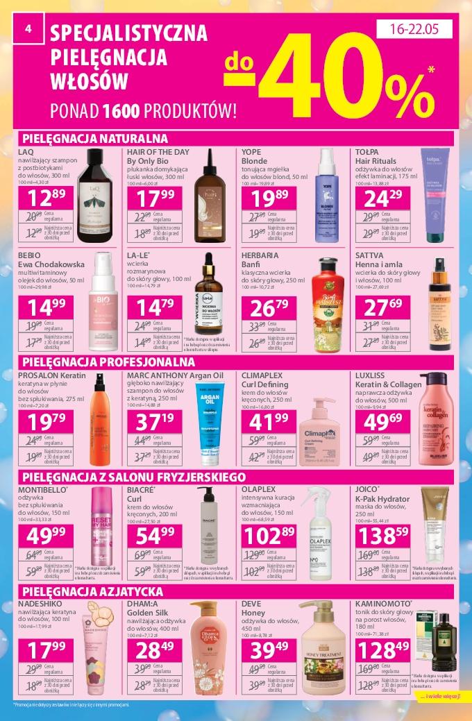 Gazetka promocyjna Hebe str. 4