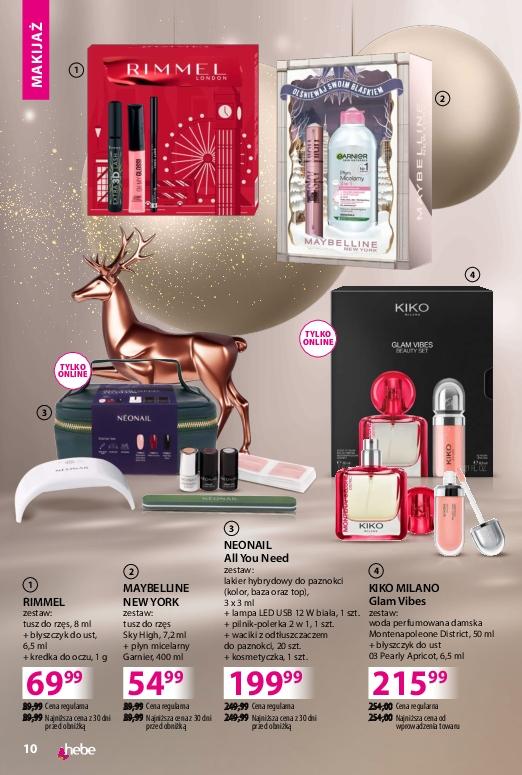 Gazetka promocyjna Hebe str. 10
