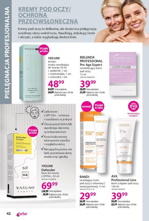 Gazetka promocyjna Hebe str. 42