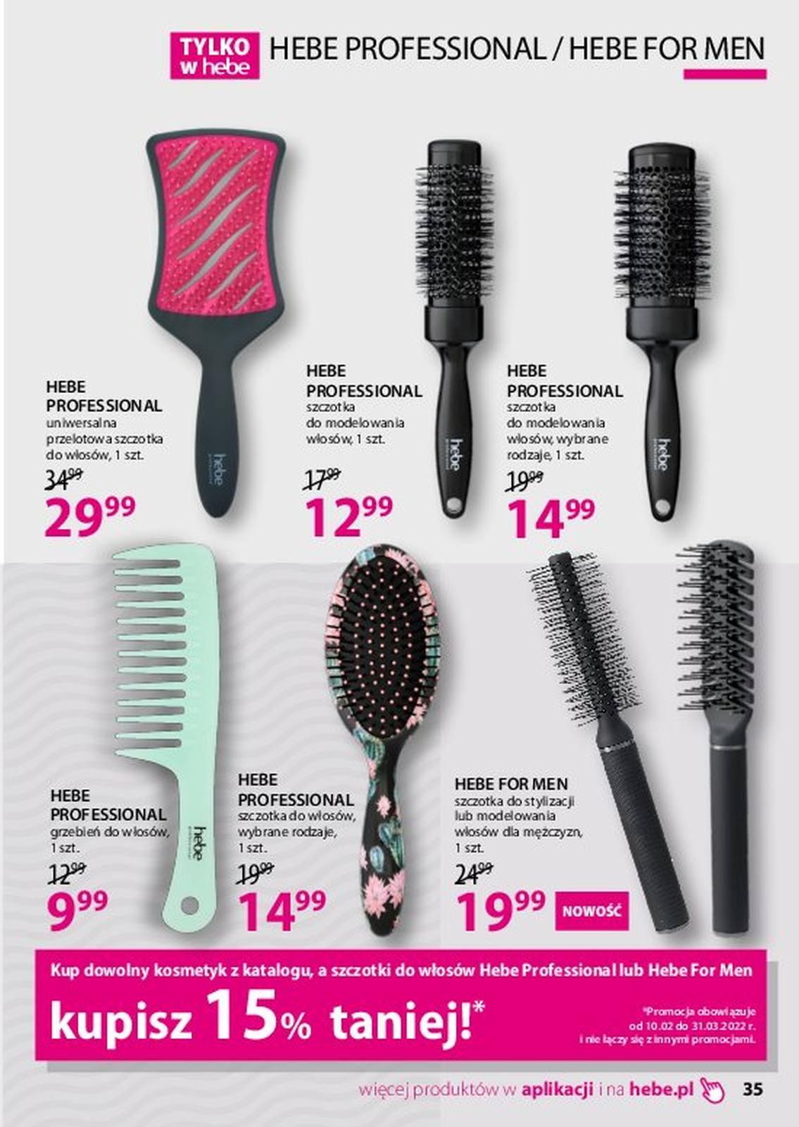Gazetka promocyjna Hebe str. 35