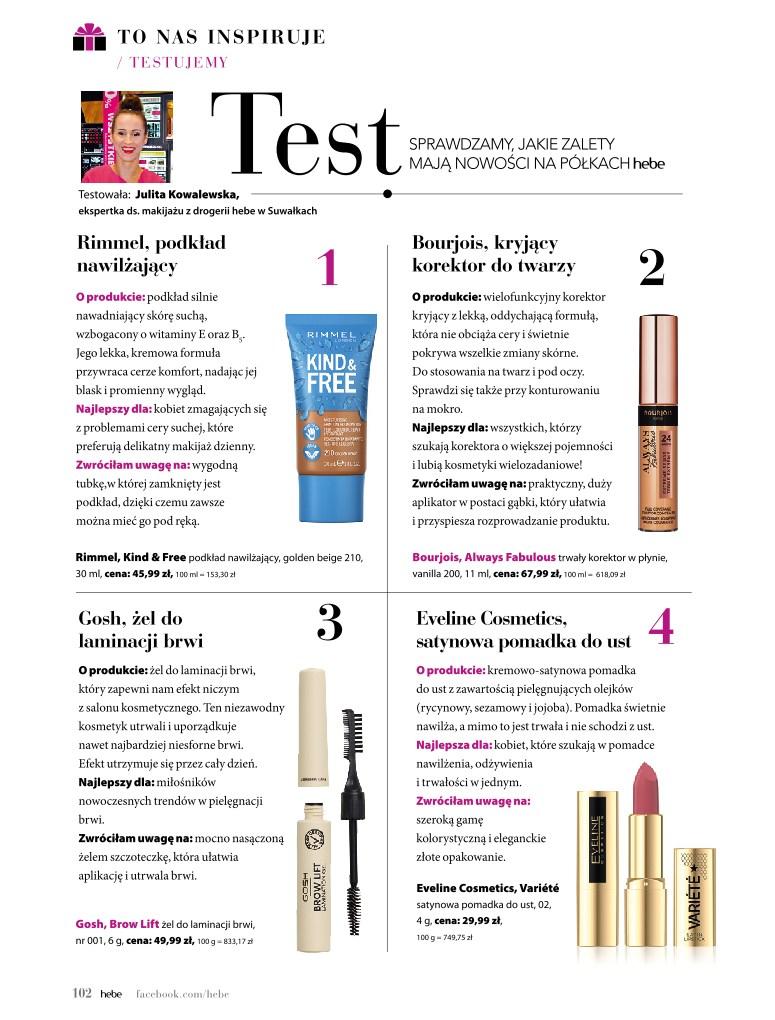 Gazetka promocyjna Hebe str. 102
