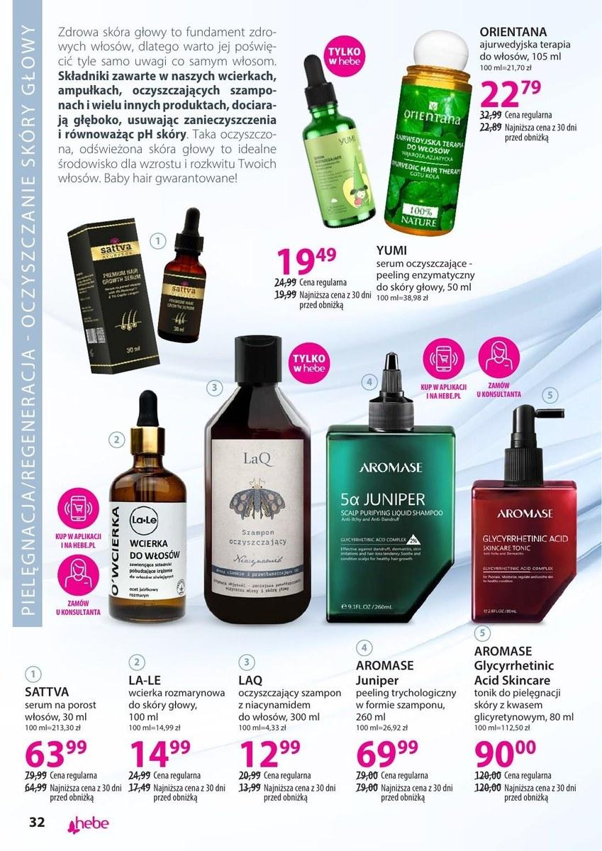 Gazetka promocyjna Hebe str. 32